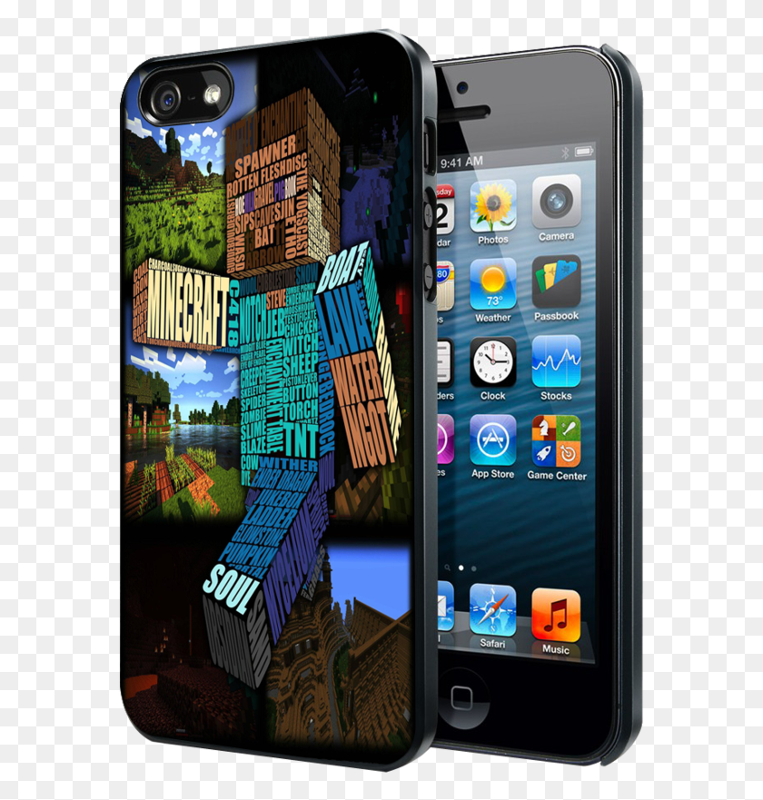 579x821 Descargar Png Minecraft Steve Typograpghy Samsung Galaxy S3 S4 S5 Justin Bieber Ipod Case, Mobile Phone, Phone, Electronics Hd Png