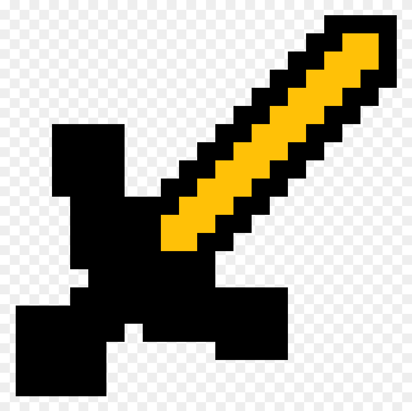 778x778 Minecraft Sword Graphic Design, Symbol, Triangle, Batman Logo HD PNG Download