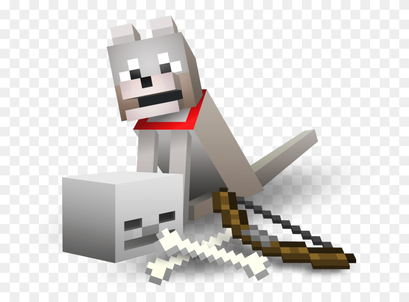 745x560 Minecraft Wolf Transparent Minecraft, Toy, Robot HD PNG Download