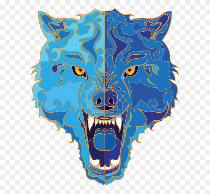 600x717 Minecraft Wolf Wolf Illustration, Ornament, Pattern, Fractal HD PNG Download