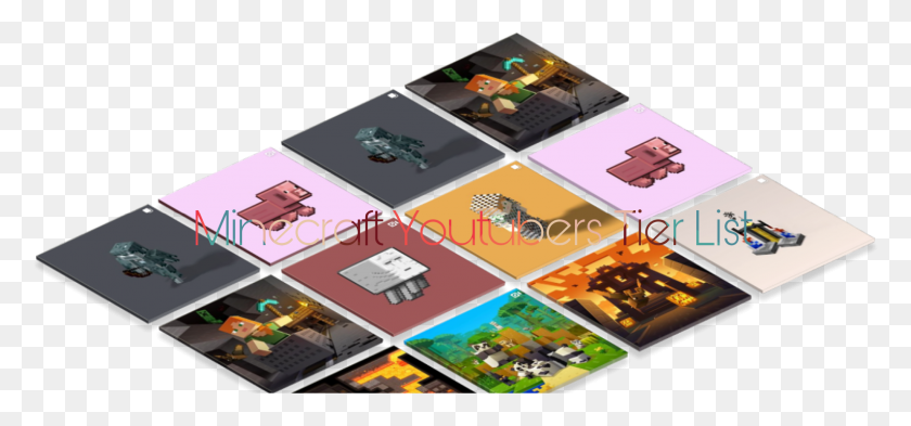 2048x875 Minecraft Youtubers Board Game, Poster, Advertisement, Flyer HD PNG Download