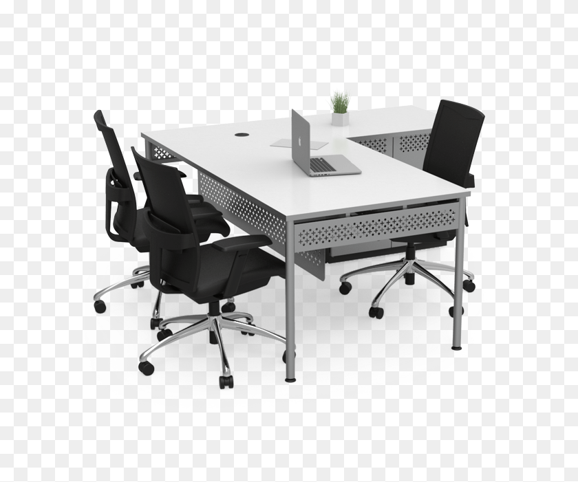 596x641 Mingle Mentor Pro Executive Office Furniture Table, Tabletop, Chair, Dining Table HD PNG Download