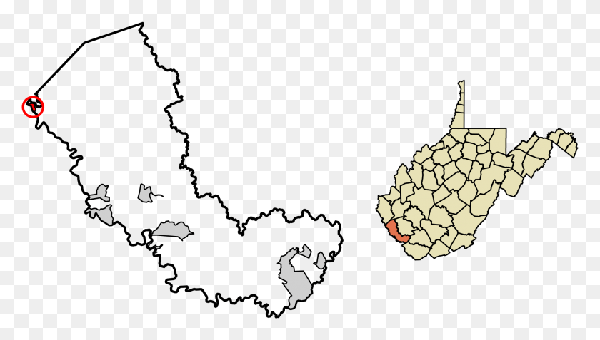 1894x1014 El Condado De Mingo West Virginia Incorporated Y El Condado No Incorporado Wv Png