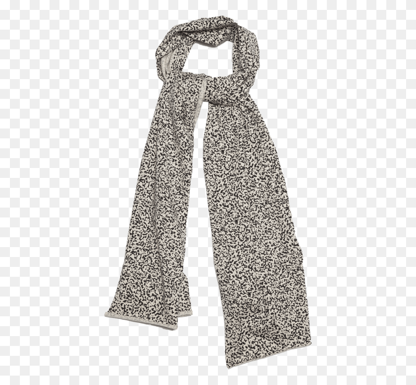 421x719 Mingo Scarf Speckles Scarf, Clothing, Apparel, Dress HD PNG Download