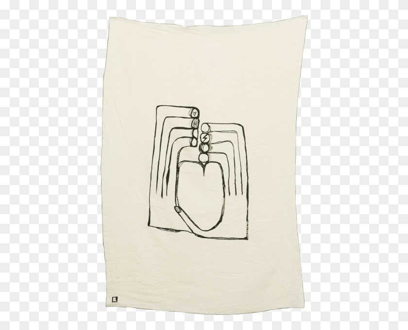 429x618 Мини-Усилитель Maximus Heart Hands Throw Blanket Cushion, Подушка Hd Png Скачать