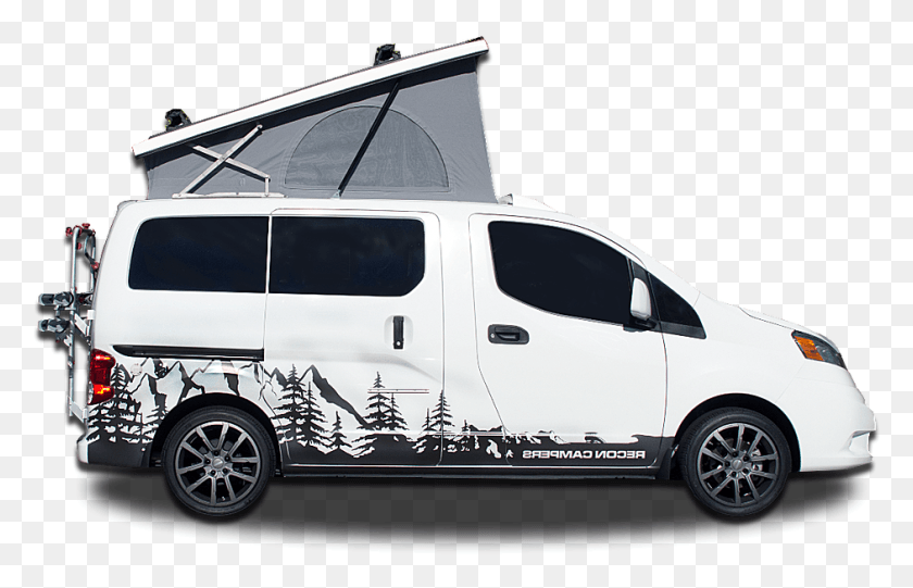 941x581 Mini Camper Nissan Nv200 Recon Camper, Van, Vehicle, Transportation HD PNG Download