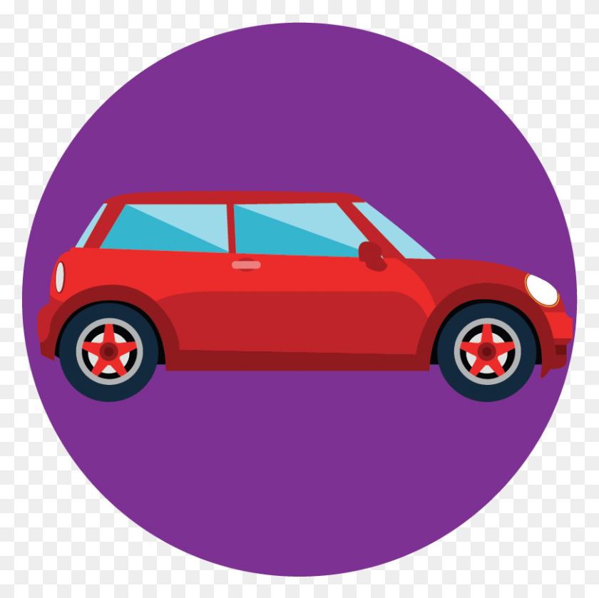 811x811 Mini Cooper Clipart Pink Car City Car, Vehículo, Transporte, Automóvil Hd Png