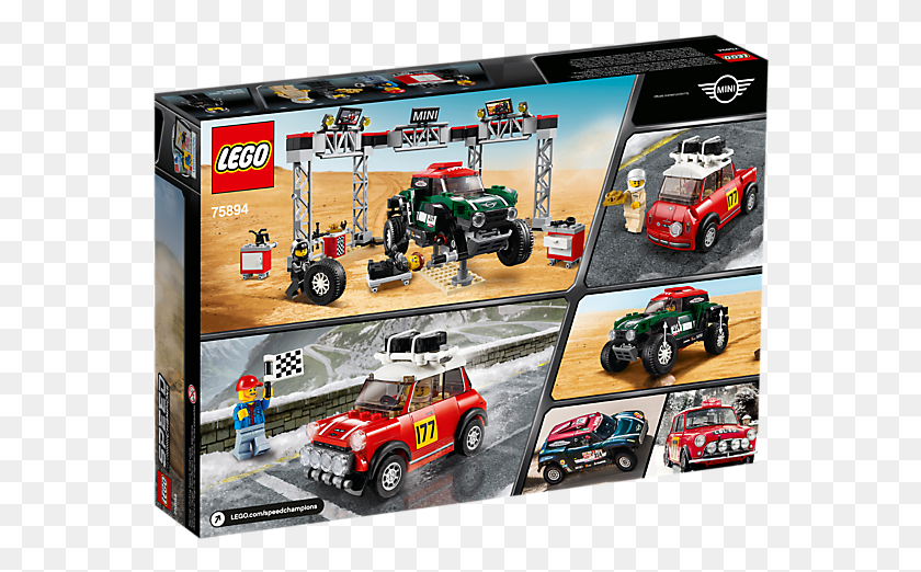562x462 Descargar Png Mini Cooper S Rally Y 2018 Mini John Cooper Lego Speed ​​Champions, Coche, Vehículo, Transporte Hd Png