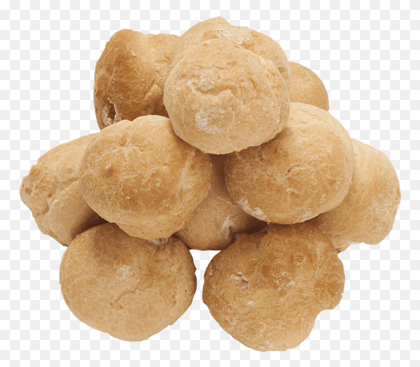 768x674 Mini Cream Puff With Custard Pandesal, Sweets, Food, Confectionery HD PNG Download