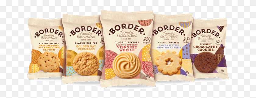 672x263 Mini Packs Border Biscuits Mini Packs, Bread, Food, Snack HD PNG Download