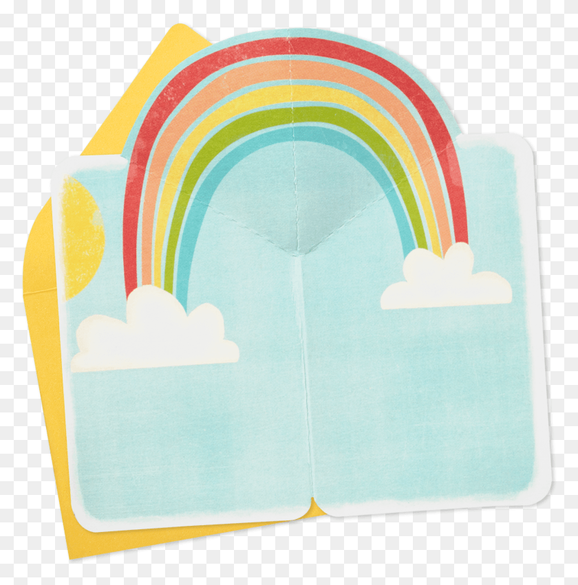 1393x1413 Descargar Png Mini Arco Iris Pop Up Arco En Blanco, Muebles, Cuna, Lienzo Hd Png