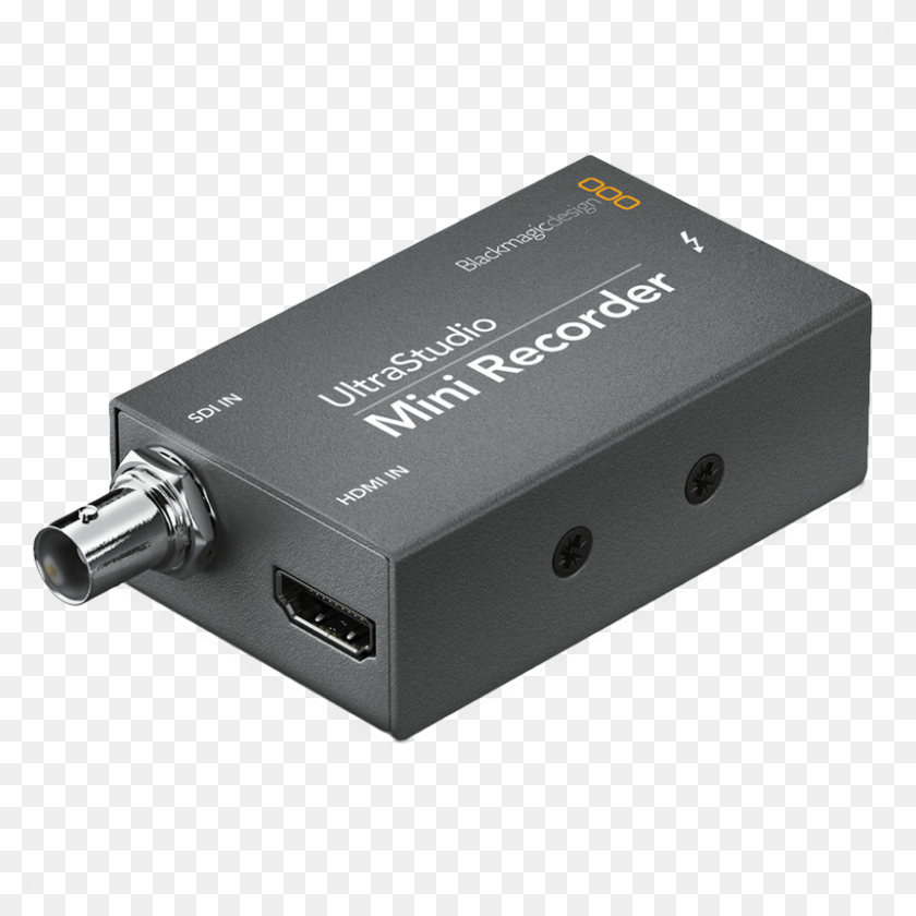 800x800 Mini Recorder Black Magic Design Mini Recorder, Adapter, Plug HD PNG Download