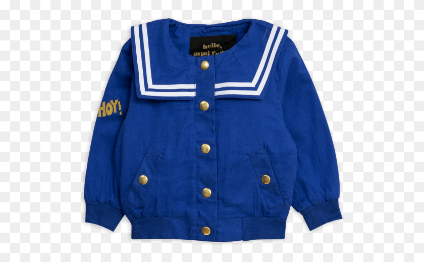 527x458 Mini Rodini Kids39 Girls Blue Sailor Jacket, Ropa, Vestimenta, Abrigo Hd Png