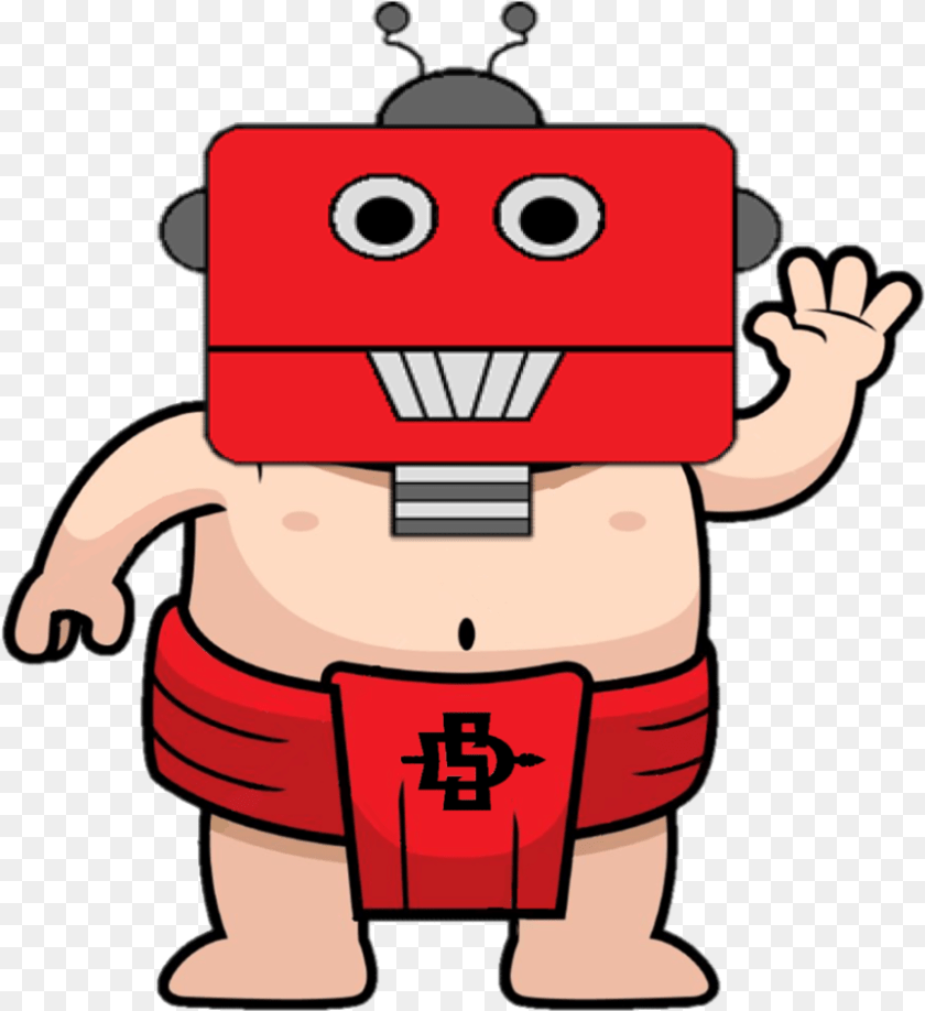 863x943 Mini Sumo Robot Competitor Sumo Wrestler Cartoon, Baby, Person Clipart PNG