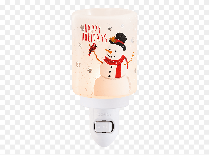267x562 Descargar Png Mini Warmer Holiday Snowman Scentsy Warmer, Naturaleza, Al Aire Libre, Invierno Hd Png