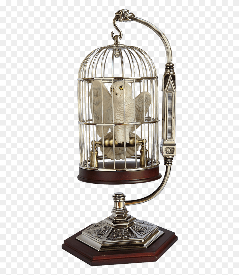 410x904 Miniature Hedwig In Cage Replica Pop Harry Potter Hedwig, Animal, Bird, Parrot HD PNG Download