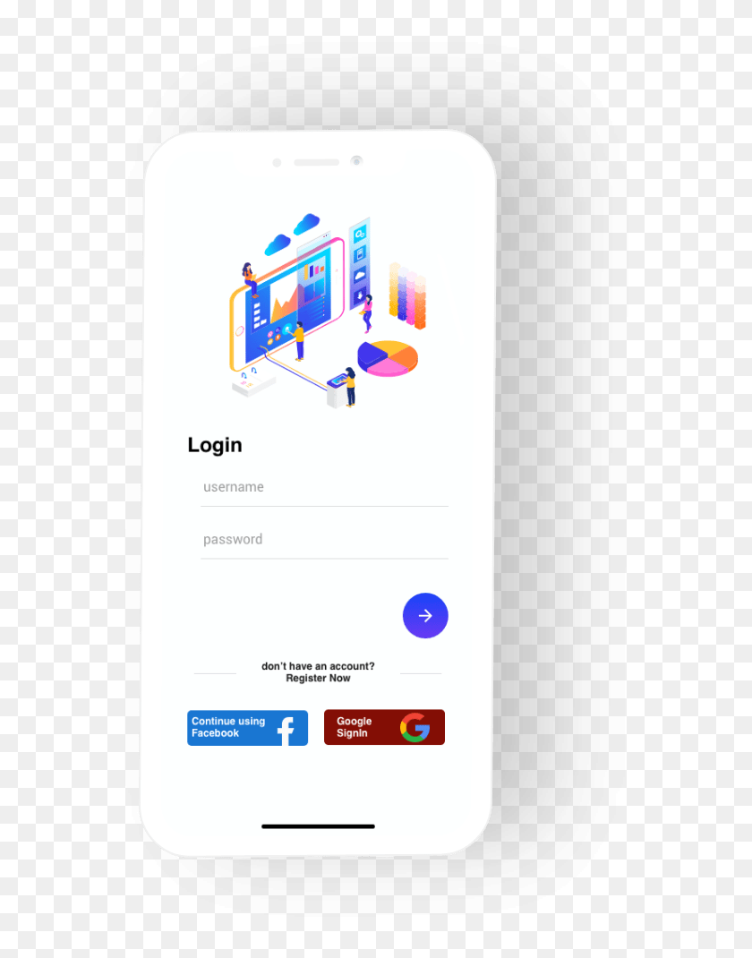 596x1010 Minimal Login Registration Design With Xml Code Mobile Phone, Text, Phone, Electronics HD PNG Download