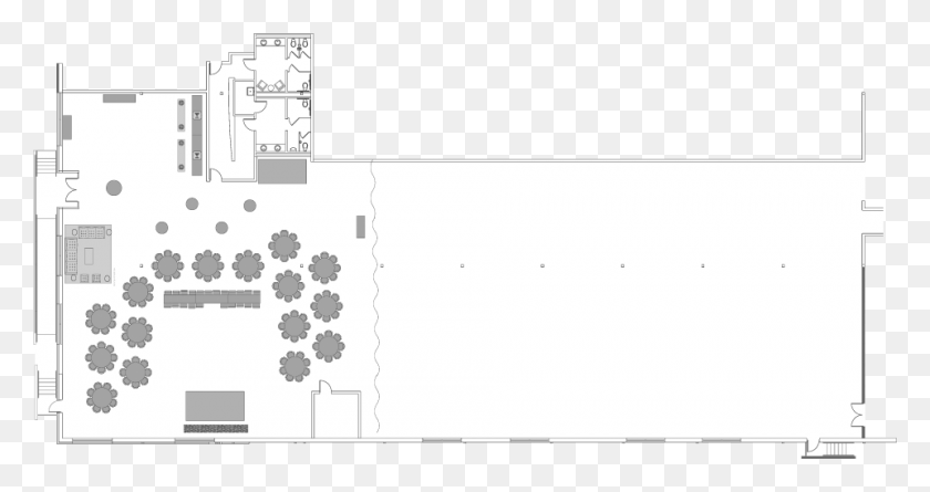 960x474 Minimal Rental Floor Plan, Plot, Diagram HD PNG Download