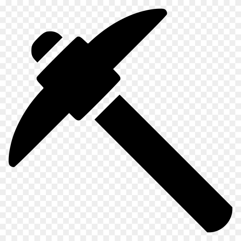 980x980 Mining Pick Svg Icon Free Mining Vector, Hammer, Tool, Knife HD PNG Download