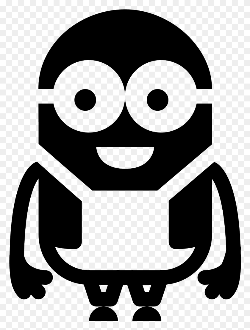 1019x1367 Minion 2 Filled Icon Minion Icon, Gray, World Of Warcraft HD PNG Download
