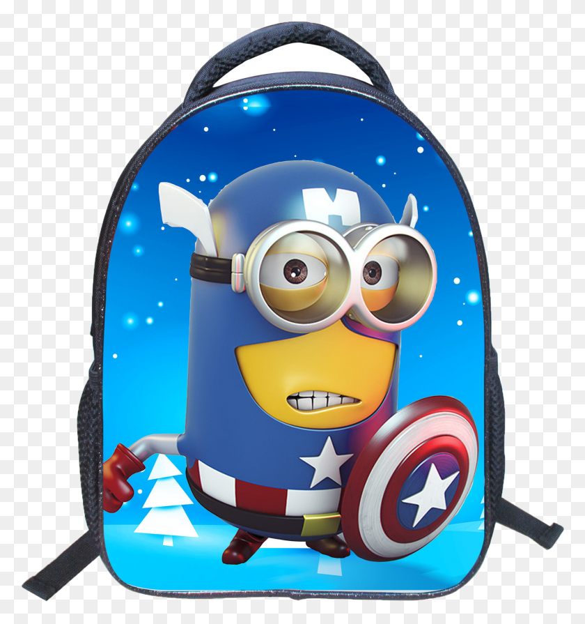 1683x1802 Minion Backpack Minions Wallpaper 4k For Mobile, Label, Text, Bag HD PNG Download
