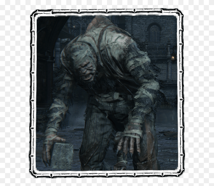 615x671 Minion Bloodborne Dog Headed Crow, Person, Human, Statue HD PNG Download