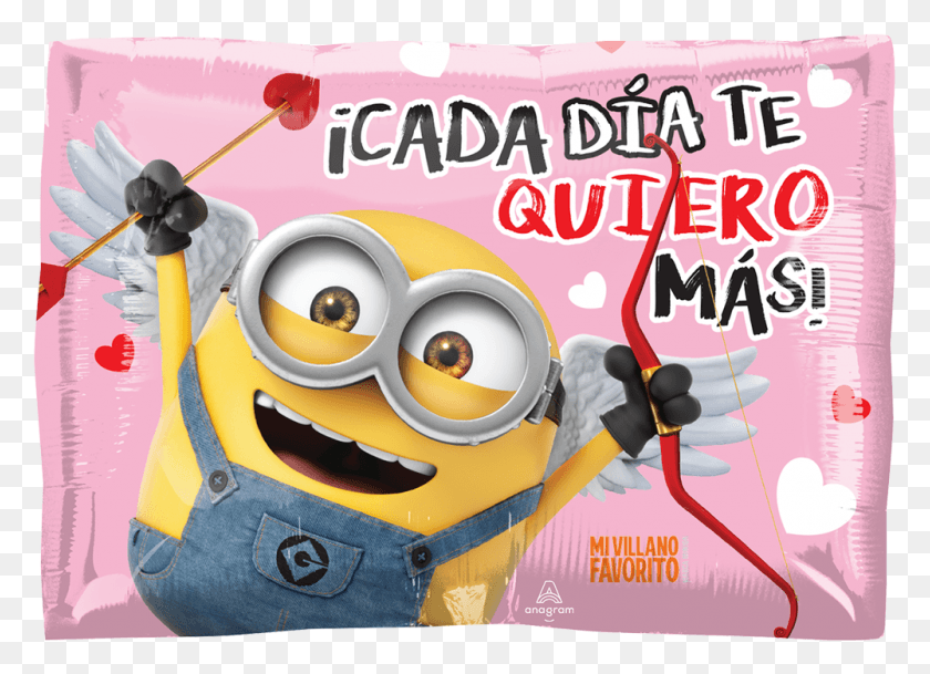 1000x704 Minion Cupido Poster, Advertisement, Flyer, Paper HD PNG Download