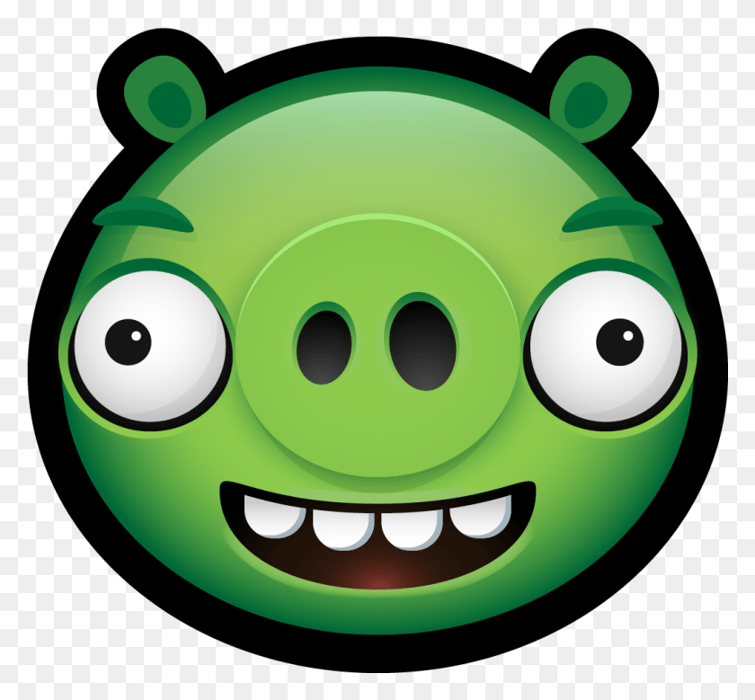 1025x946 Descargar Png Minion Face Clip Art Gratis Angry Birds Pig Face, Toy, Verde, Bowling Hd Png