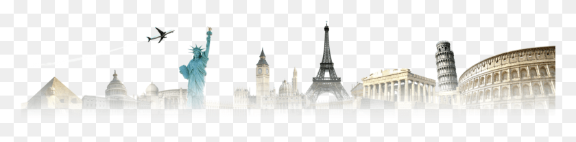 1201x229 Ministry Of Culture And Tourism Of The Republic Of Travel Footer Background, Architecture, Building, Spire HD PNG Download