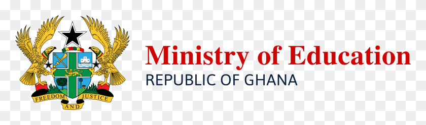 4962x1201 Ministry Of Education Ghana, Text, Alphabet, Face HD PNG Download
