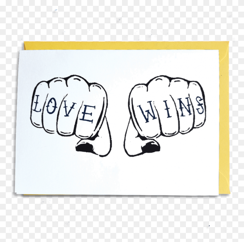 1001x990 Конверт Из Норки 005 Love Wins, Рука, Кулак, Растение Hd Png Скачать