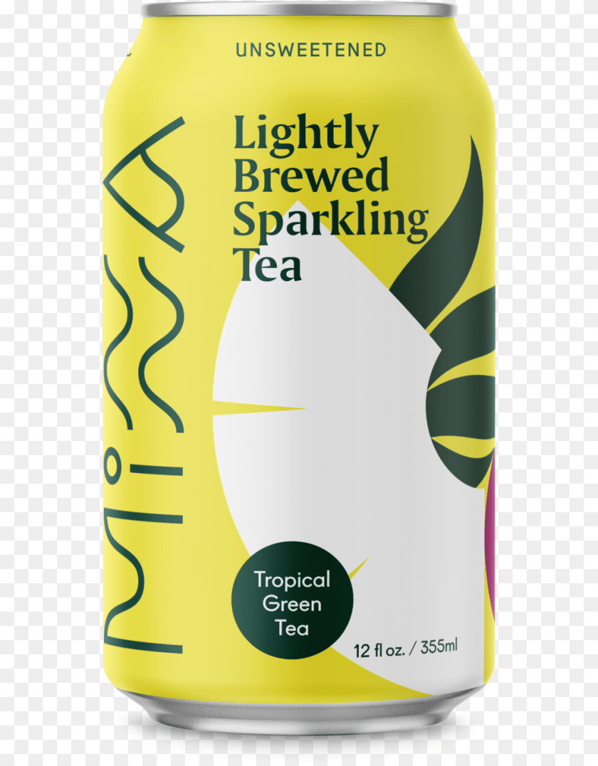 Minna Organic Sparkling Tea, Can, Tin Transparent PNG