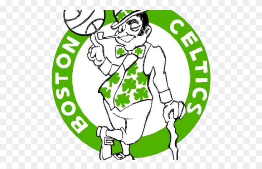 513x481 Minnesota Timberwolves Clipart Palm Tree Boston Celtics Logo Green And White, Symbol, Trademark, Label HD PNG Download