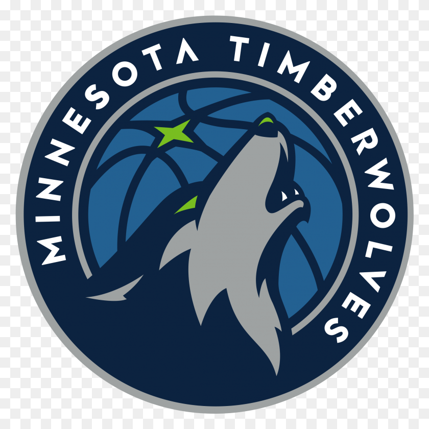 2186x2186 Minnesota Timberwolves Logo, Sea Life, Animal, Symbol HD PNG Download
