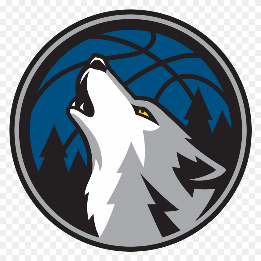 1921x1921 Minnesota Timberwolves Officially Unveil New Logo Minnesota Timberwolves Pink Logo, Symbol, Emblem, Trademark HD PNG Download