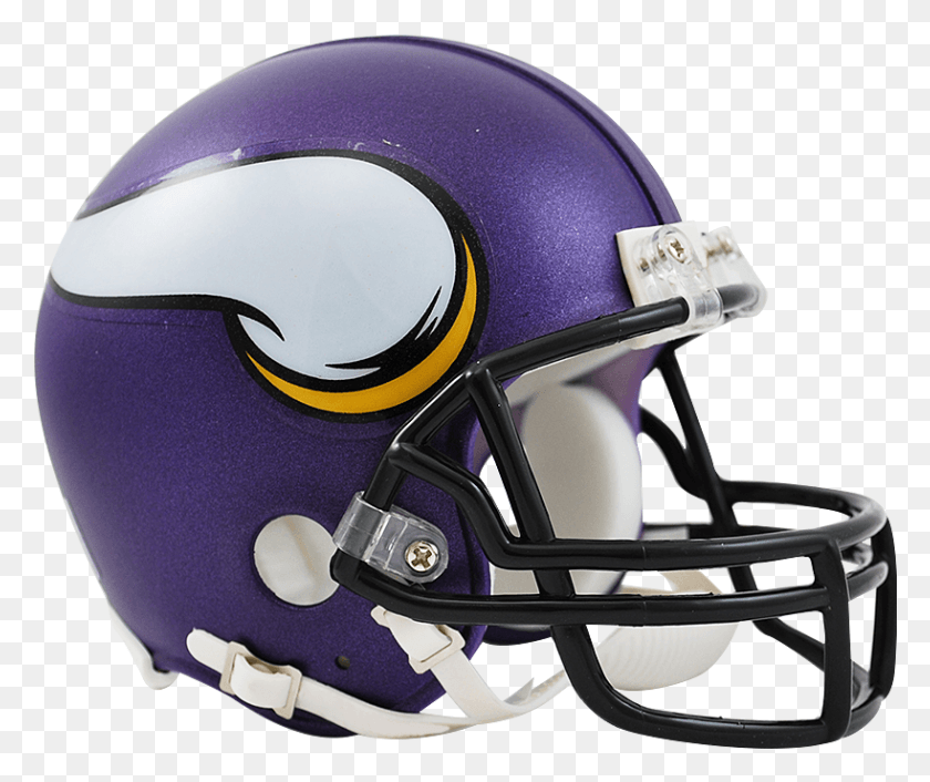 819x679 Minnesota Vikings Shop Riddell Vsr Mini Vikings Football Helmet, Clothing, Apparel, Helmet HD PNG Download