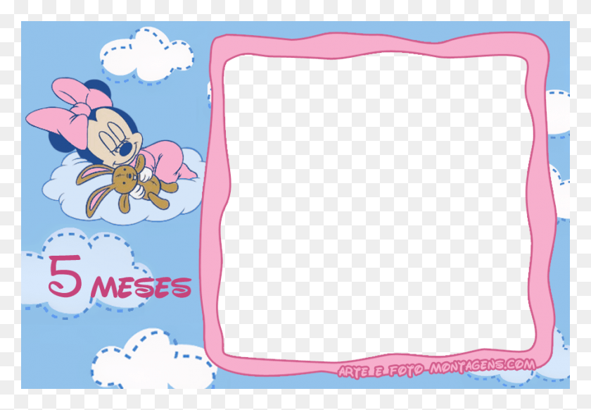 898x602 Minnie 05meses Minnie Mouse Bebe, Diaper, Text, Cushion HD PNG Download