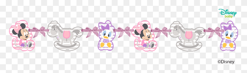 1597x391 Minnie Mouse Baby Banner 1per Pack New Minnie Mouse, Bracelet, Jewelry, Accessories HD PNG Download