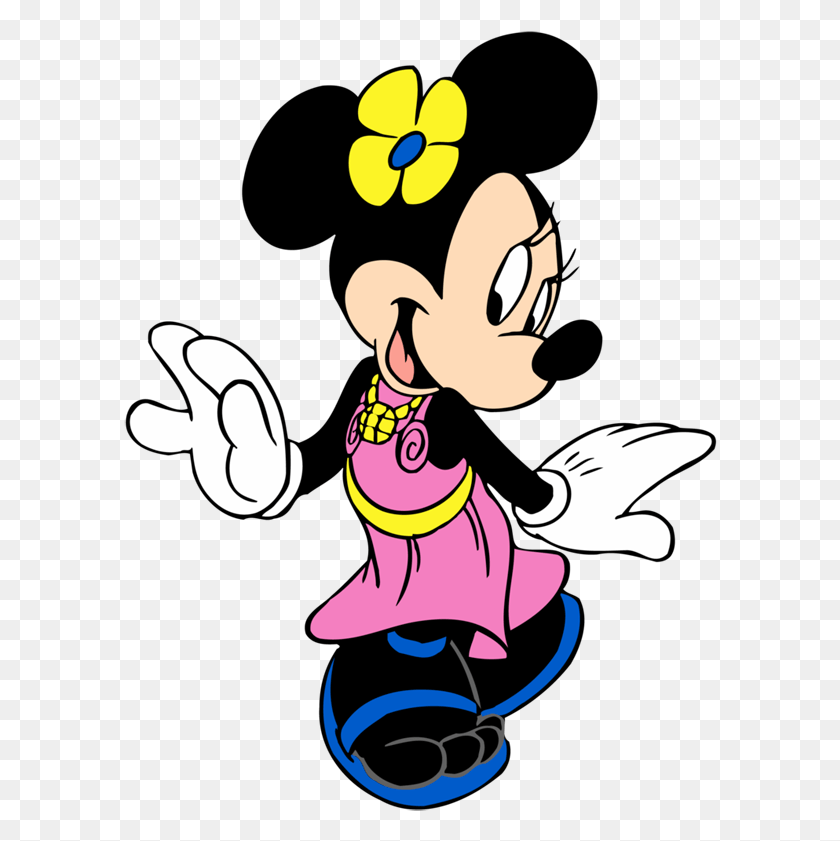 594x781 Descargar Png Minnie Mouse Cumpleaños Png