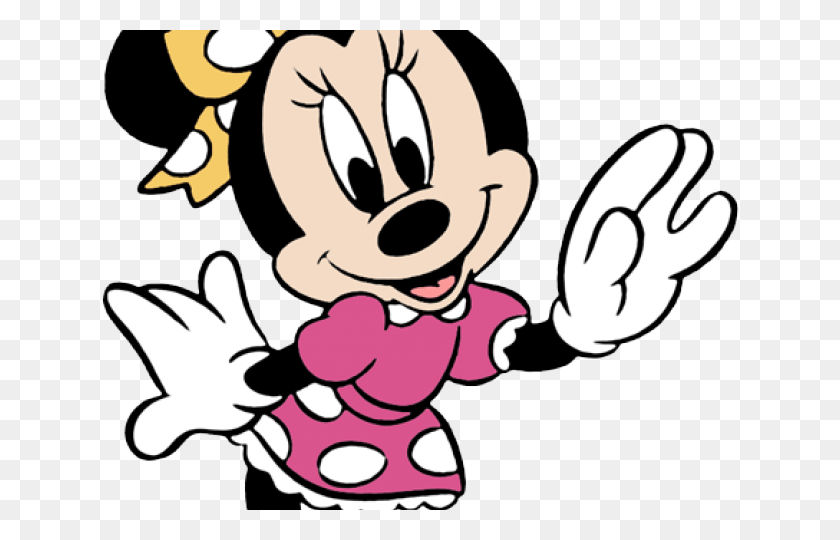 640x480 Minnie Mouse Clipart Design Young Minnie Mouse, Super Mario, Mascot HD PNG Download