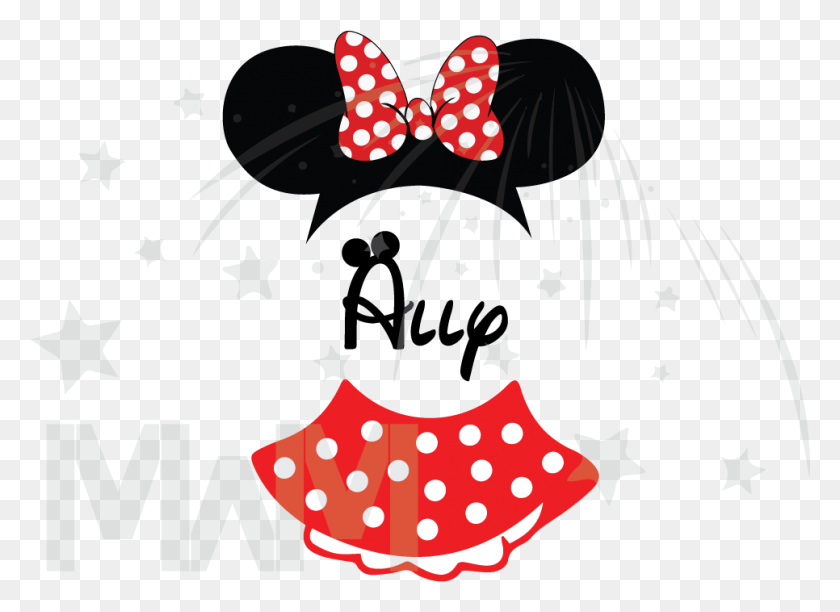 966x684 Descargar Png Disfraz De Minnie Mouse Minnie Falda De Lunares Mickey Walt Disney, Textura, Cartel, Publicidad Hd Png