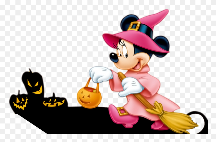 1065x673 Minnie Mouse Donald Duck Halloween Clip Art Mickey E Minnie Halloween, Toy, Super Mario, Performer HD PNG Download