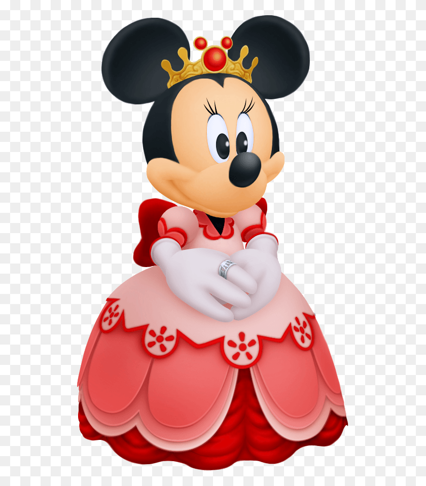 535x899 Minnie Mouse Kingdom Hearts Minnie, Toy, Super Mario, Figurine HD PNG Download