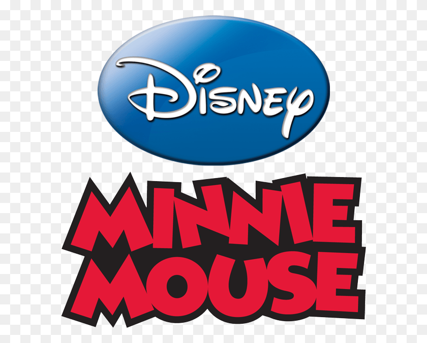 600x616 Descargar Png Minnie Mouse Logo Minnie Mouse, Publicidad, Cartel, Flyer Hd Png