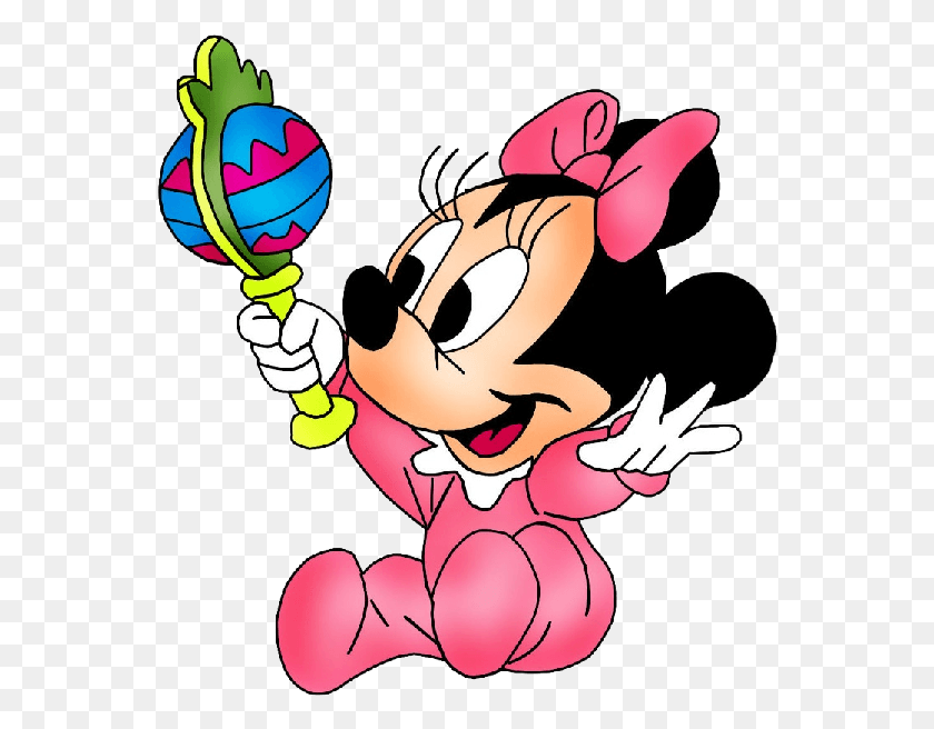 558x596 Minnie Mouse Minnie Mouse With No Background, Musical Instrument, Maraca HD PNG Download