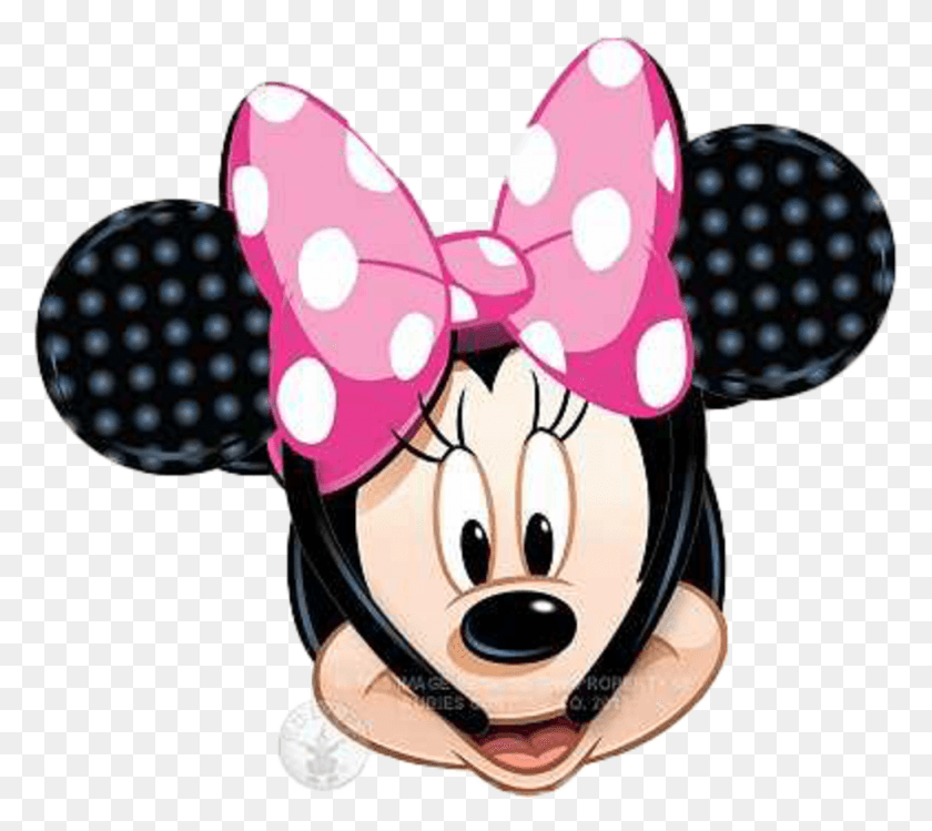 979x866 Minnie Mouse Pink Minnie Mouse, Texture, Tie, Accessories HD PNG Download