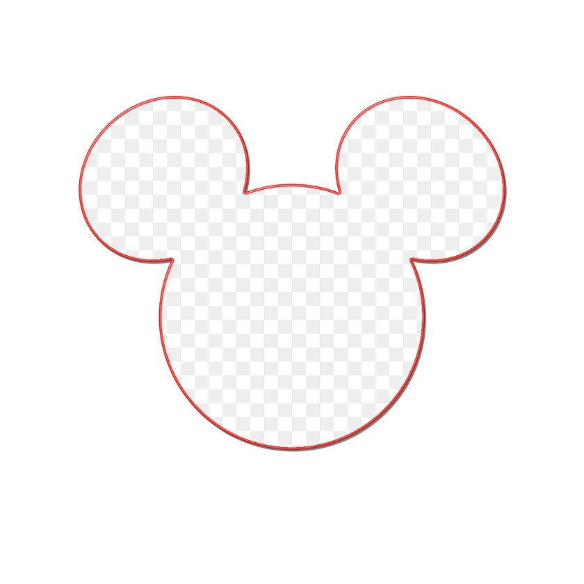 1600x1600 Minnie Mouse Silhouette Clip Art Mickey Mouse Head Silhouette, Logo PNG