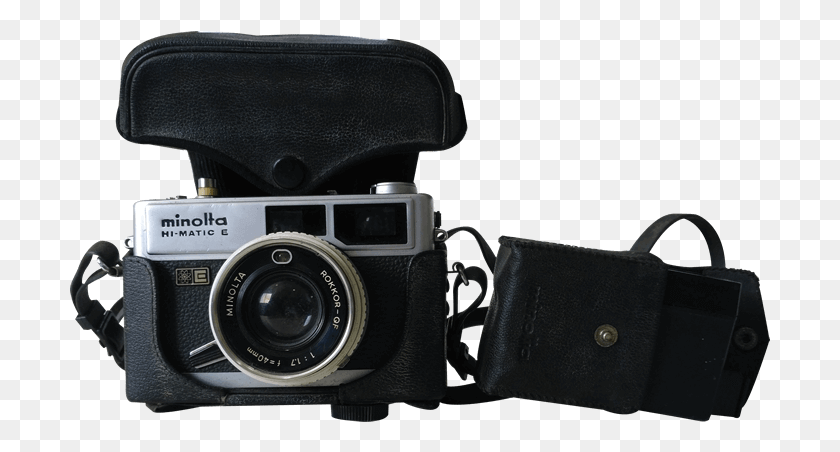 701x392 Minolta Hi Matic E Vintage Camera Manufactured By Minolta Camera Lens, Electronics, Digital Camera, Strap HD PNG Download