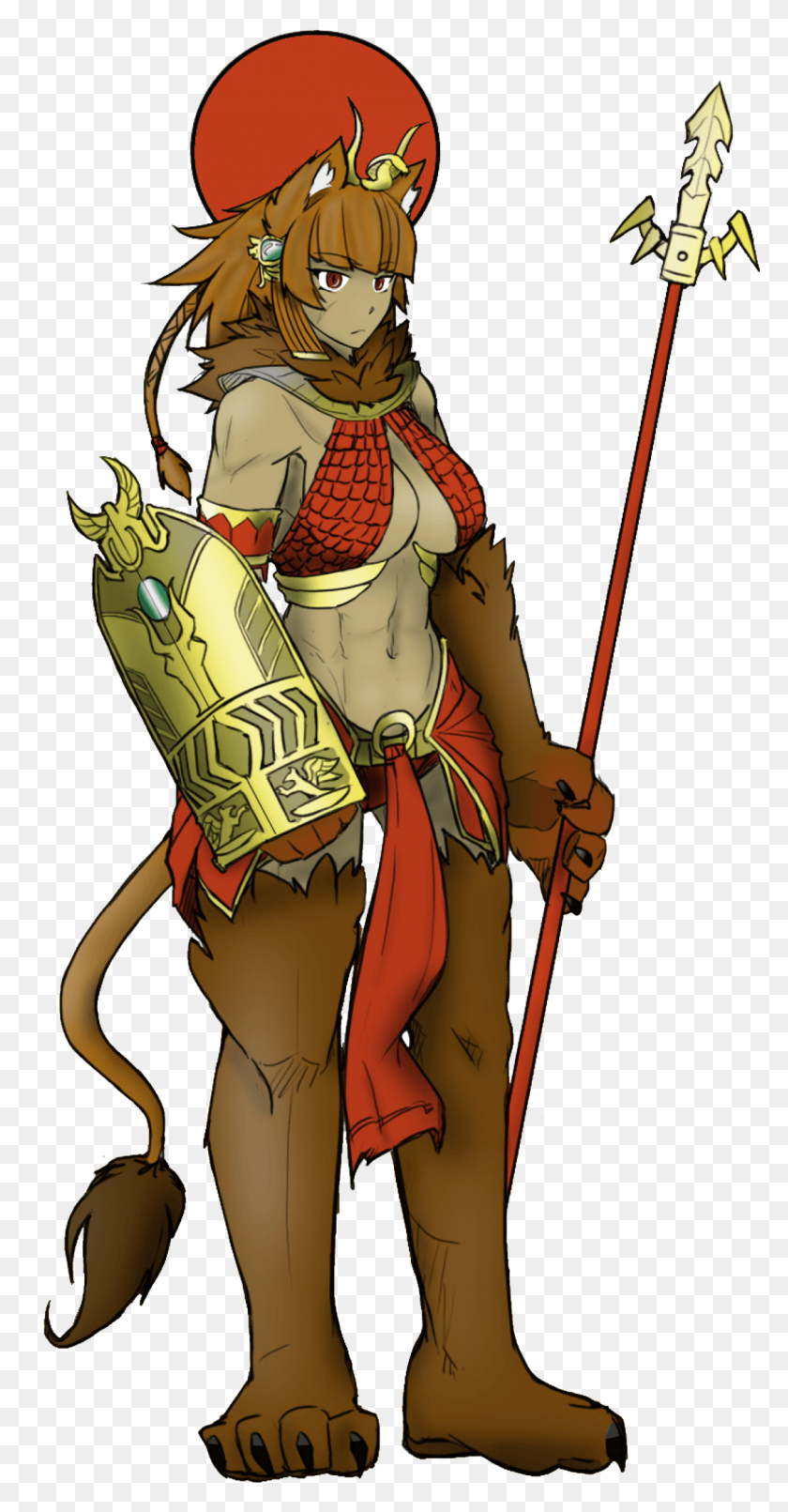 Minotaur Girl Monster Girls Monster Girl Minotaur Girl, Person, Human, Weapon HD PNG Download