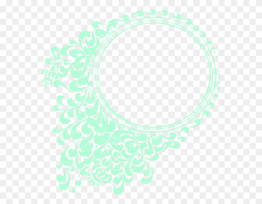 576x597 Mint, Oval, Rug HD PNG Download